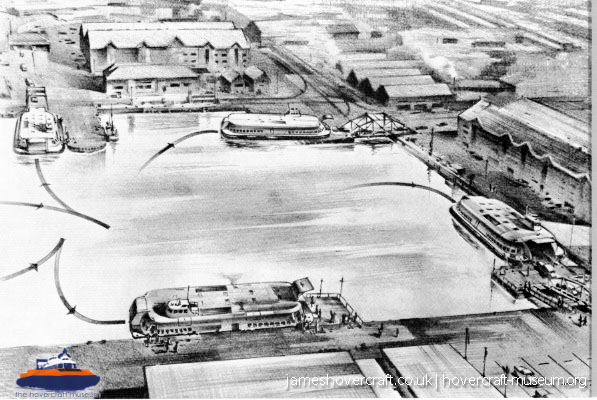 Vosper-Thornycroft VT1 diagrams -  (credit: The <a href='http://www.hovercraft-museum.org/' target='_blank'>Hovercraft Museum Trust</a>).